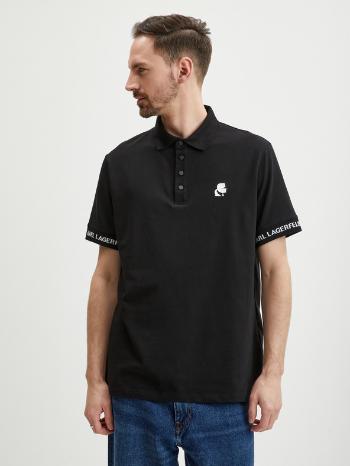 Karl Lagerfeld Polo Triko Černá