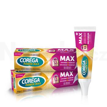 Corega Max Upevnění+Komfort fixační krém 2×40 g