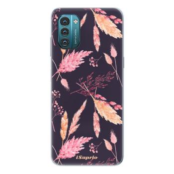 Odolné silikonové pouzdro iSaprio - Herbal Pattern - Nokia G11 / G21