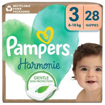 Pampers Harmonie Nadrágpelenka 6-10kg Midi 3 (28db)