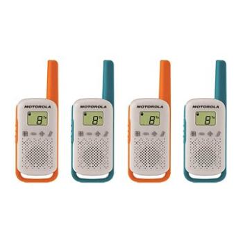 Motorola TALKABOUT T42 QUAD PACK WALKIE TALKIE (B4P00811MDKMAQ)