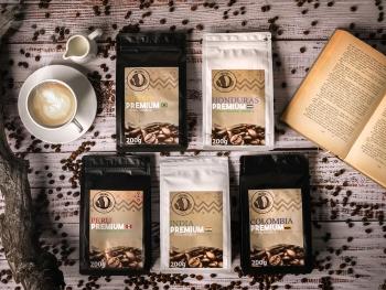 Milenial Cafe Kóstoló készlet - ötféle szemes kávé - 100% Arabica