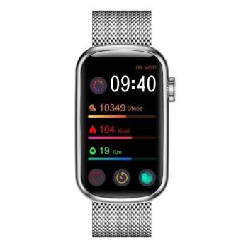 GARETT ELECTRONICS Smartwatch Wave RT strieborná oceľ chytré hodinky