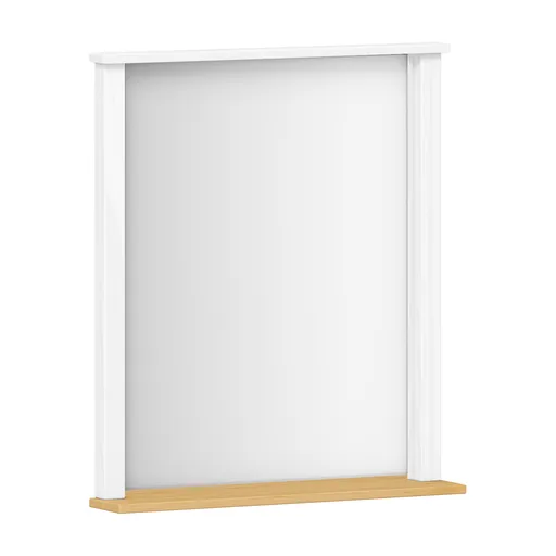 Zrcadlo PORTO bílá/buk