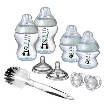 Tommee Tippee C2N sada s kartáčem - růžová (5010415235664)