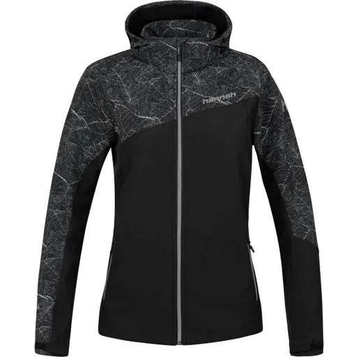 Hannah LILITH Dámská softshellová bunda, černá, velikost