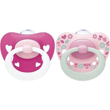 NUK Dudlík Signature 6–18m 2 ks  BOX holka (BABY169311a)