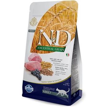 N&D low grain cat adult lamb & blueberry 10 kg (8010276024923)