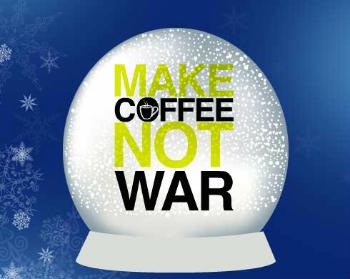 Sněhové těžítko MAKE COFFEE