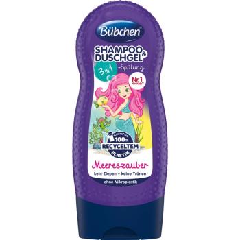 Bübchen Kids Shampoo & Shower Gel & Conditioner šampón, kondicionér a sprchový gel 3 v 1 230 ml