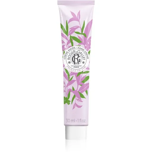 Roger & Gallet Feuille de Thé výživný krém na ruce pro ženy 30 ml