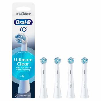 Oral B Náhradní kartáčkové hlavice Ultimate Clean iO White 4 ks
