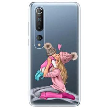 iSaprio Kissing Mom - Blond and Girl pro Xiaomi Mi 10 / Mi 10 Pro (kmblogirl-TPU3_Mi10p)