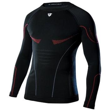 Under Shield Termotriko s dlouhým rukávem Hero Long sleeve - medium černá (MOTO31925nad)