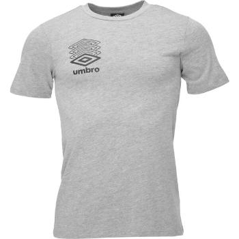 Umbro TERRACE GRAPHIC TEE Pánské triko, šedá, velikost