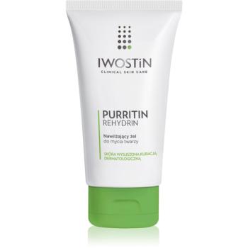 Iwostin Purritin Rehydrin hydratační čisticí gel pro pleť vysušenou a podrážděnou léčbou akné 150 ml