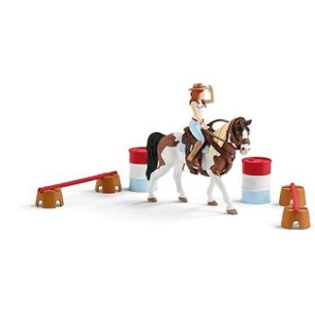 Schleich Hannah a jezdecká sada na western 42441 (4059433573496)