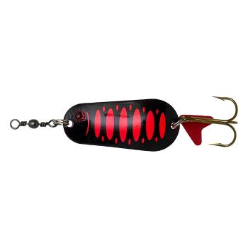 DAM Třpytka Effzett Standard Spoon Fluo Red/Black UV