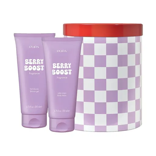 PUPA Milano Dárková sada Berry Boost Happy Box Kit 1