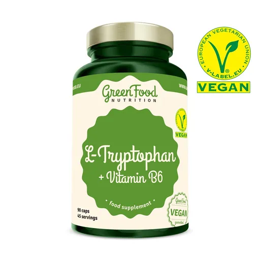 GreenFood Nutrition L-Tryptophan 90 kapslí