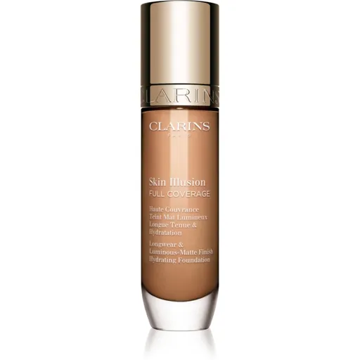 Clarins Skin Illusion Hydrating Foundation vysoce krycí make-up odstín 110.5W 30 ml