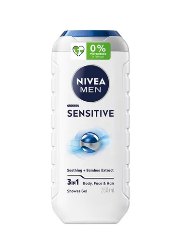 Nivea Men Sensitive sprchový gel pro muže 250 ml
