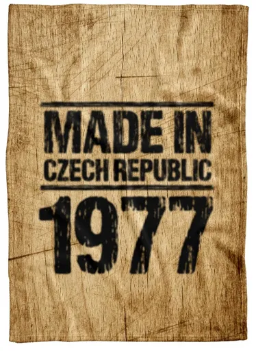 Deka Made In (rok: 1977, Podšití beránkem: NE)