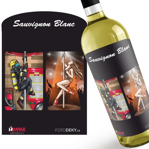 Víno Hasič a striptérka (Druh Vína: Bílé víno)