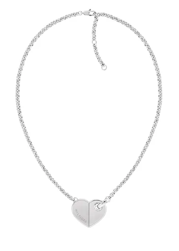 Tommy Hilfiger Půvabný ocelový náhrdelník Bold Hearts 2780926