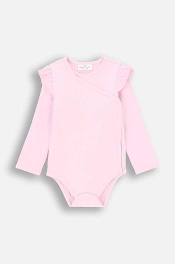 Kojenecké body Coccodrillo PASTELOVE GIRL NEWBORN