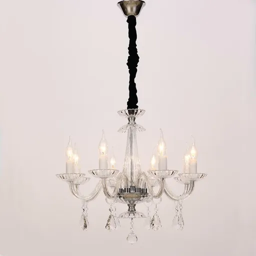 ACA Lighting Crystal závěsné svítidlo BLK80388PCC