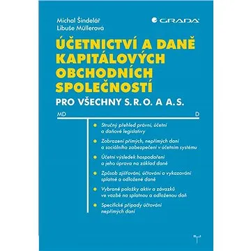 Účetnictví a daně kapitálových obchodních společností (978-80-271-3459-5)
