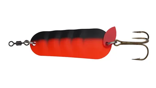 Abu garcia plandavka atom spoon sinking black and red - 7,5 cm 20 g