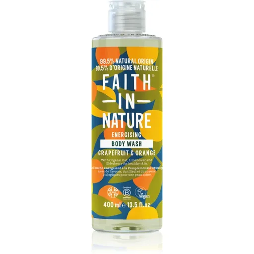 Faith In Nature Grapefruit & Orange energizující sprchový gel 400 ml