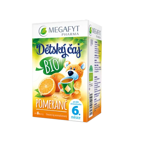 Megafyt BIO Dětský čaj pomeranč 20x2 g