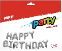 Balónek foliový HAPPY BIRTHDAY 40cm