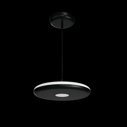 OSMONT ZET60574 ZETA ST1 PF závěsné plastové svítidlo černá IP40 4000 K 31W LED