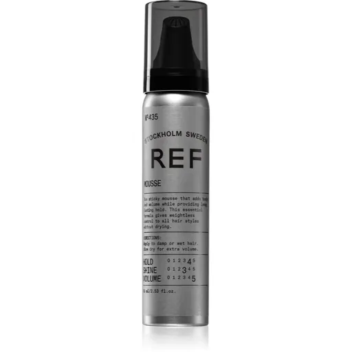 REF Styling Mousse luxusní objemová pěna pro dlouhotrvající zpevnění 75 ml