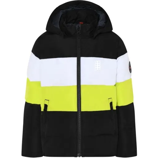 LEGO® kidswear LWJIPE 705 JACKET Chlapecká zimní bunda, černá, velikost