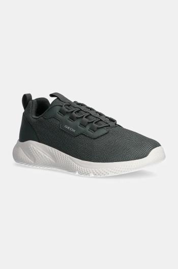 Dětské sneakers boty Geox SPRINTYE zelená barva, J46GBA.01454