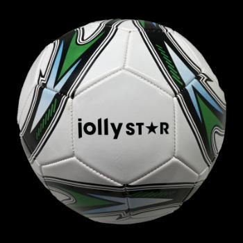 Míč kožený fotbalový Jolly Star Champion velikost č. 5