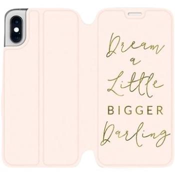 Flipové pouzdro na mobil Apple iPhone XS - M014S Dream a little (5903226468270)