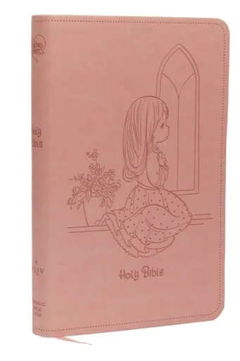 NRSVCE, Precious Moments Bible, Pink, Leathersoft, Comfort Print - Catholic Bible Press