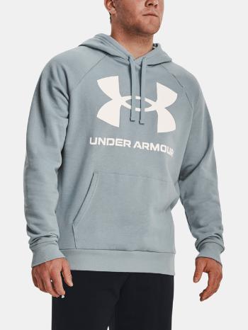 Under Armour UA Rival Fleece Big Logo HD Mikina Modrá