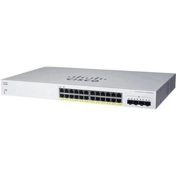 CISCO CBS220 Smart 24-port GE, PoE, 4x10G SFP+ (CBS220-24P-4X-EU)