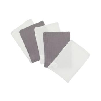 kindgsrad Musslin prací rukavice vasknely 5-pack grey