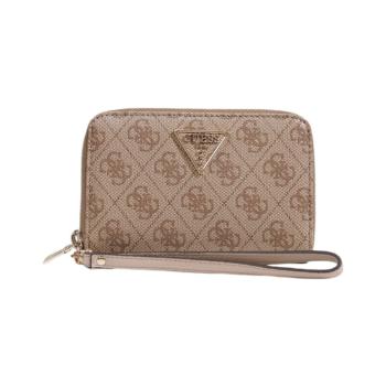 Guess  LAUREL SLG MEDIUM DOUBLE ZIP SWSG85 00164  Peňaženky Biela