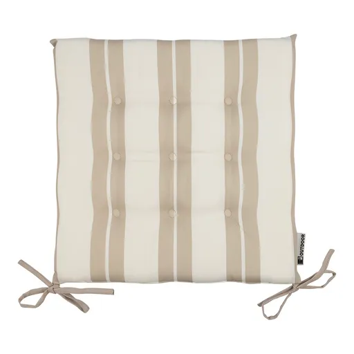 Venkovní podsedák s výplní a pruhy Raphael - 40*40*3 cm Mars & More