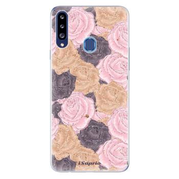 Odolné silikonové pouzdro iSaprio - Roses 03 - Samsung Galaxy A20s