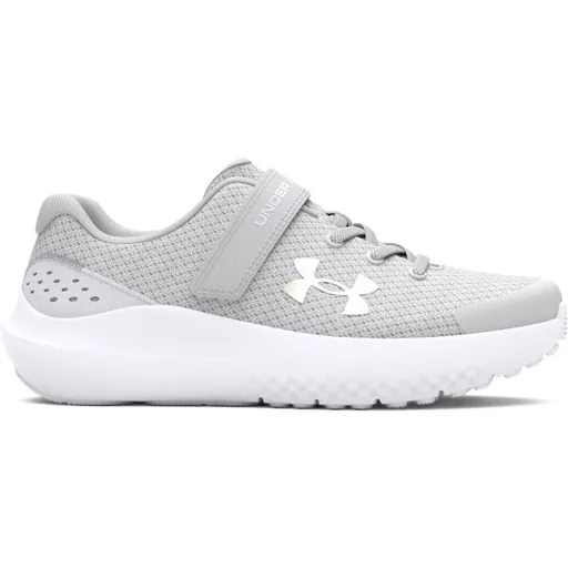 Under Armour SURGE 4 Dívčí běžecké boty, šedá, velikost 33.5